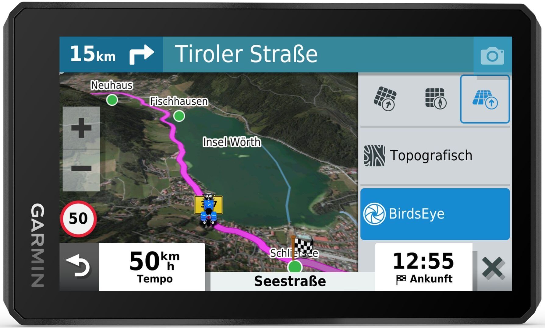 Garmin zumo XT Navigationssystem en storlek Svart