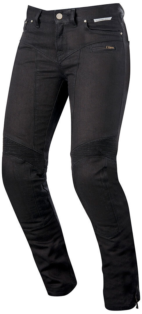 Alpinestars Riley Tech Denim Damer Jeans byxor 26 Svart Alpinestars Riley Tech Denim Damer Jeans byxor 26 Svart