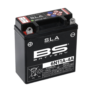 BS Battery Fabriksaktiverat underhållsfritt SLA-batteri - 6N11A-4A