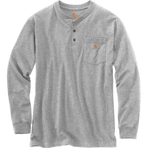 Carhartt Workwear Pocket Henley Longsleeve skjorta S Grå