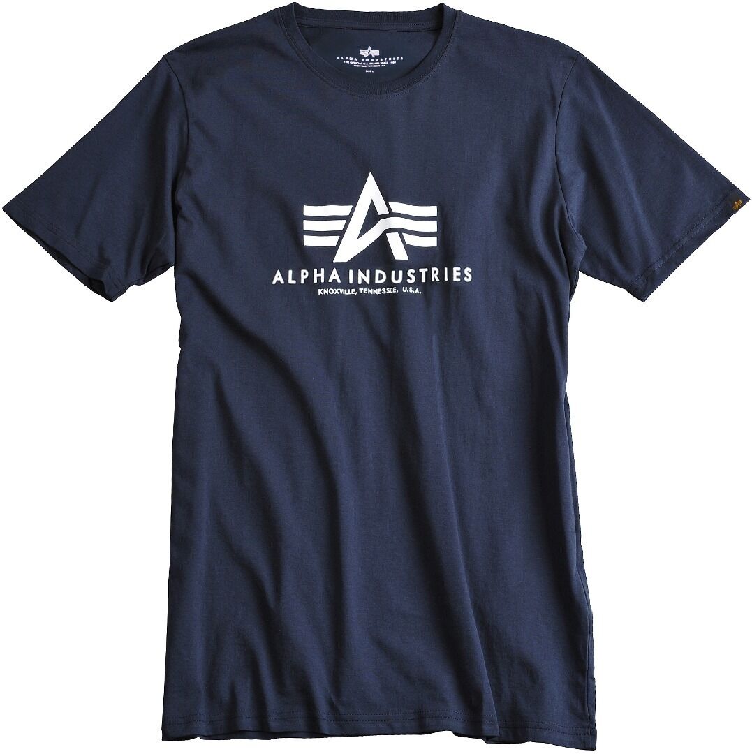 Alpha Industries Basic T-Shirt 2XL Blå Alpha Industries Basic T-Shirt 2XL Blå