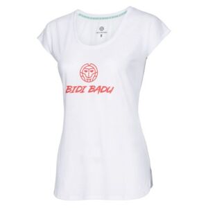 BIDI BADU Rhea Basic Logo Tee White (XS)