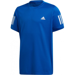 ADIDAS Club Stripes Tee Blue Boys (S)