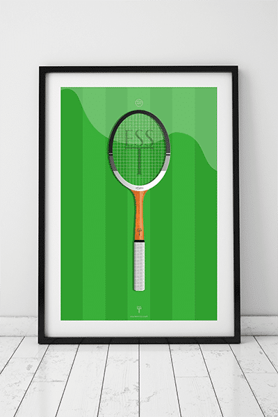 Ess tennis orginalillustration racket Ess tennis orginalillustration racket