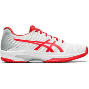 ASICS Solution Speed FF White/Red Clay/Padel Women (42)