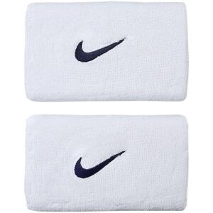 Nike Swoosh Wristband Doublewide White