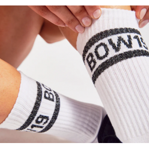 Bow19 Socks White 1pack (36-38)