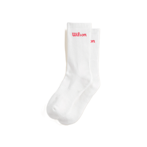 Wilson Crew Logo Socks White 1-pack (40-42)