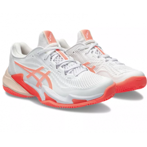 Asics Court FF 3 White/Coral CLAY/Padel Women - 2024 (40)