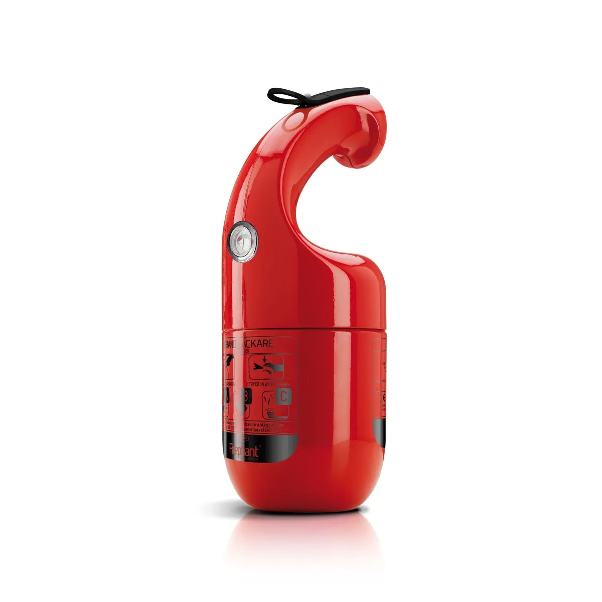 Brandsläckare Firephant 1 kg Röd Brandsläckare Firephant 1 kg Röd