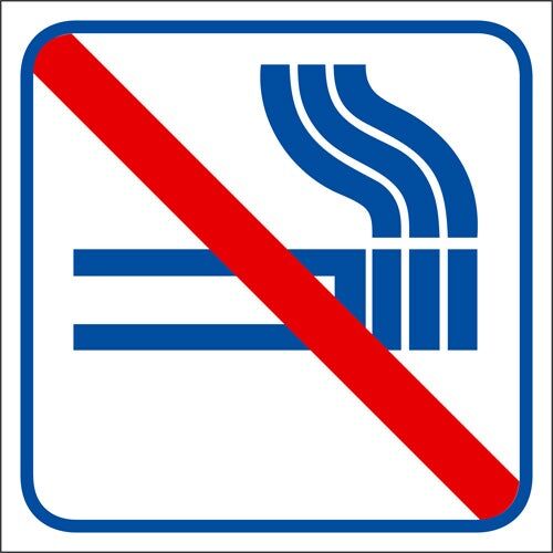 Pictogram - Självhäftande dekaler "Rökning förbjuden" 5-pack Pictogram - Självhäftande dekaler "Rökning förbjuden" 5-pack