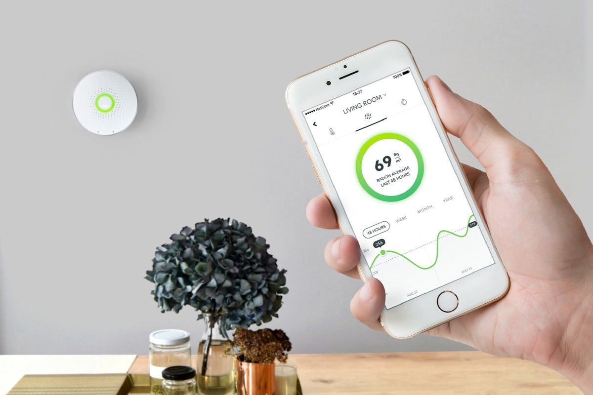 Radonmätare airthings Wave Radonmätare airthings Wave