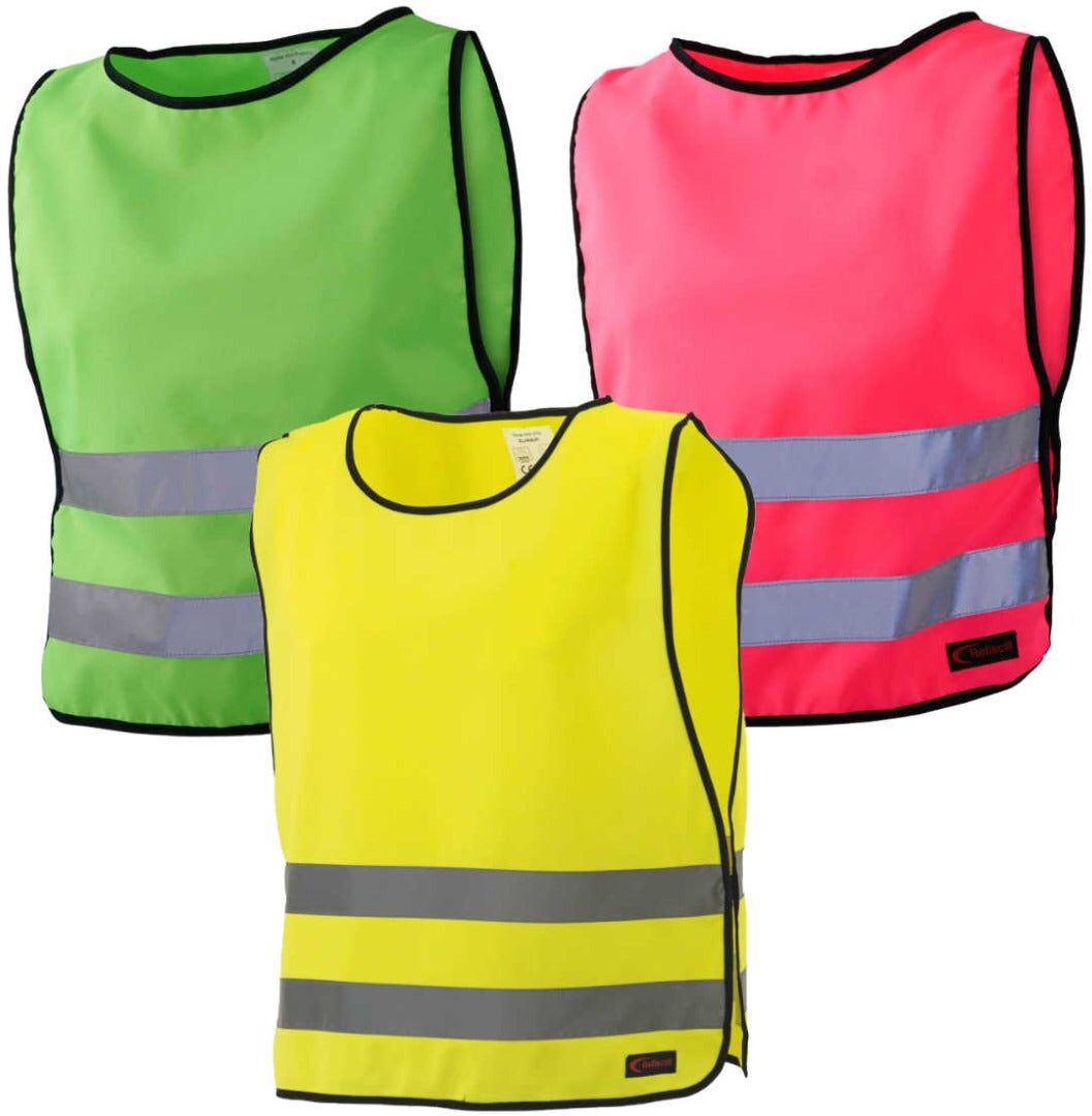 Reflexväst för barn-Neonrosa-XS Reflexväst för barn-Neonrosa-XS