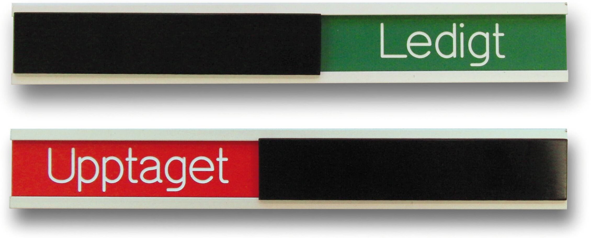 Skylt "Upptaget/Ledigt" Skylt "Upptaget/Ledigt"
