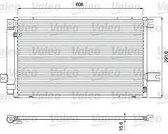 VALEO Kondensor, klimatanläggning  (814414) VALEO Kondensor, klimatanläggning  (814414)