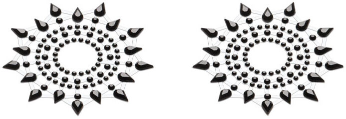 Petits JouJoux: Gloria, Glamorous Body Sticker, svart Petits JouJoux: Gloria, Glamorous Body Sticker, svart