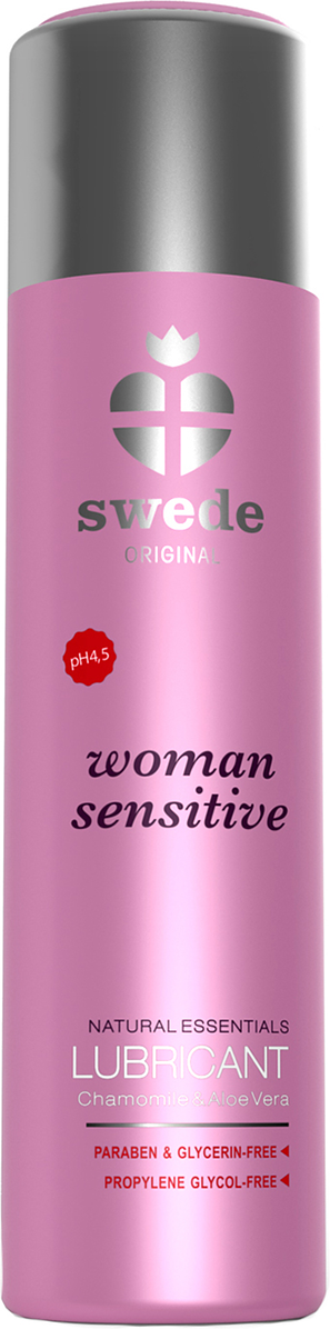 Swede Original: Woman Sensitive Glidmedel, 120 ml Swede Original: Woman Sensitive Glidmedel, 120 ml