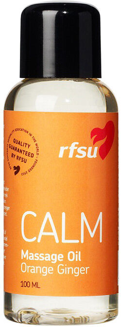 RFSU: Calm, Massage Oil, Orange Ginger, 100ml RFSU: Calm, Massage Oil, Orange Ginger, 100ml