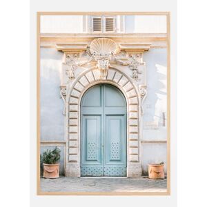 Bildverkstad Blue Rome Door Poster (50x70 Cm)