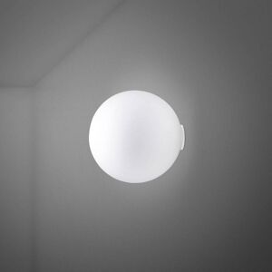 Fabbian Lumi Sfera glas-vägglampa, Ø 20 cm