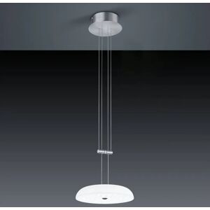 BANKAMP Vanity hänglampa, 1 lampa, nickel Ø 25 cm