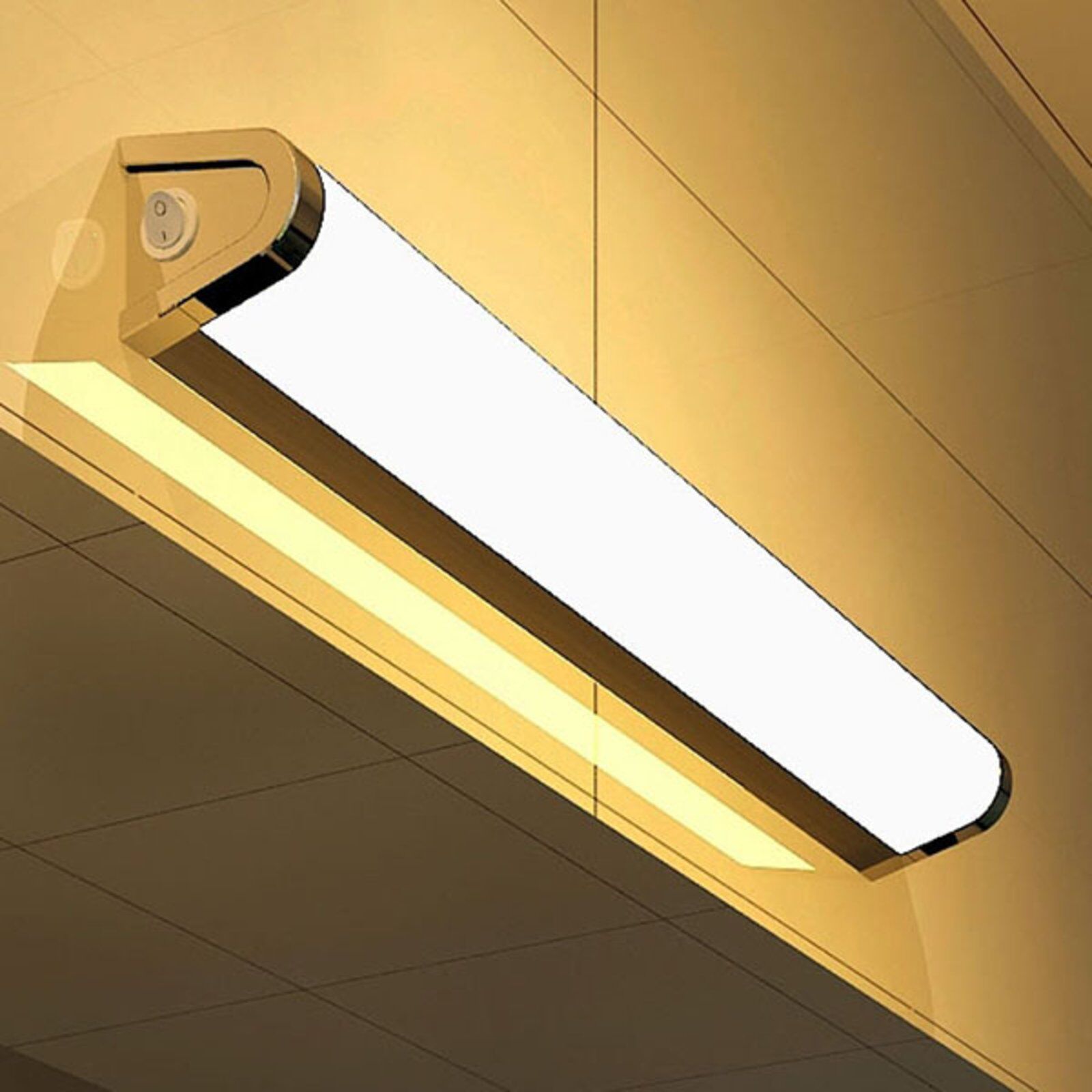 G & L HANDELS GMBH LED-vägglampa 511106 för spegel, med strömbrytare G & L HANDELS GMBH LED-vägglampa 511106 för spegel, med strömbrytare