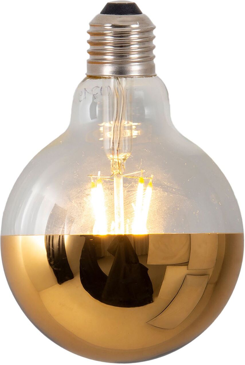 Näve LED-toppförspeglad lampa Tomy, E27 6 W dimbar guld Näve LED-toppförspeglad lampa Tomy, E27 6 W dimbar guld