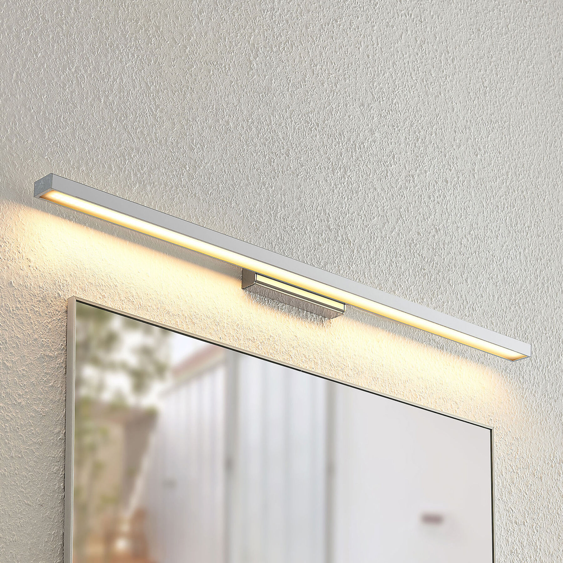 Lindby Alenia LED-spegellampa till badrum, 90 cm Lindby Alenia LED-spegellampa till badrum, 90 cm