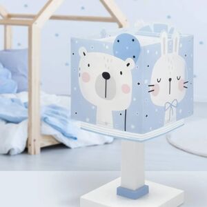 Dalber Baby Jungle bordslampa för barnrum, blå