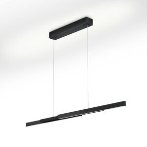 Knapstein LED-hänglampa Lara-L205 svart, geststyrning