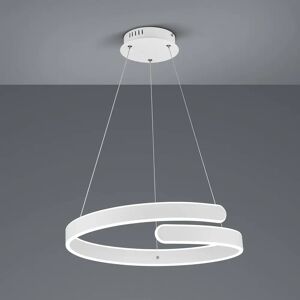 Reality Leuchten LED-hänglampa Parma med switch dimmer, vit