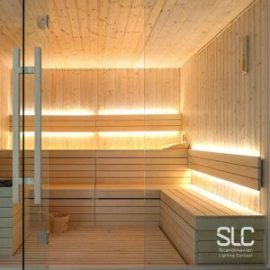 The Light Group SLC LED-strip bastu upp till 105°C, 24V IP67 5m 3,000K