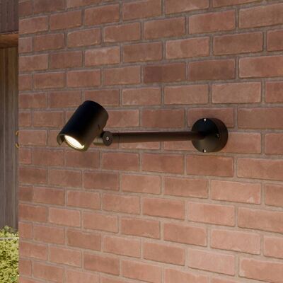 Lucande LED utomhusspotlight Beatrix, 58 cm, antracit, aluminium Beatrix, Svart, Aluminium / grå / zink, Modern, LED-utomhuslampa Lucande LED utomhusspotlight Beatrix, 58 cm, antracit, aluminium Beatrix, Svart, Aluminium / grå / zink, Modern, LED-utomhuslampa