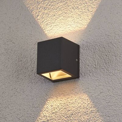 Lucande Maurice Aluminium Utomhus Vägglampa - Modern Lucande Maurice Aluminium Utomhus Vägglampa - Modern