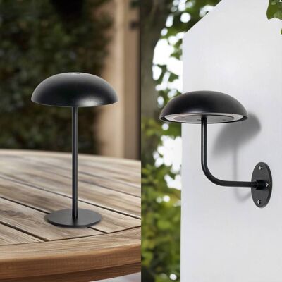 Arcchio LED uppladdningsbar bordslampa Thenra, svart, väggfäste Thenra Arcchio, dimbar, Svart, Metall, Modern Arcchio LED uppladdningsbar bordslampa Thenra, svart, väggfäste Thenra Arcchio, dimbar, Svart, Metall, Modern