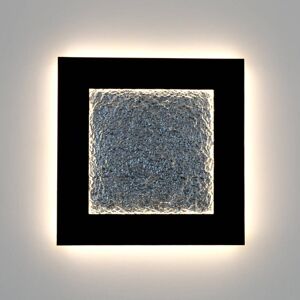 Holländer Plenilunio Eclipse LED vägglampa, brun/silverfärgad, 80 cm