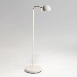 Vibia Pin 1650 LED-bordslampa, längd 23 cm, creme