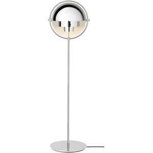 GUBI Multi-Lite golvlampa, höjd 148 cm, krom/krom