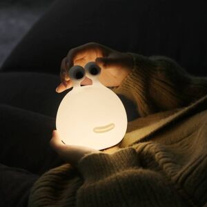 Niermann Standby LED-nattlampa Momo Moon med batteri och USB