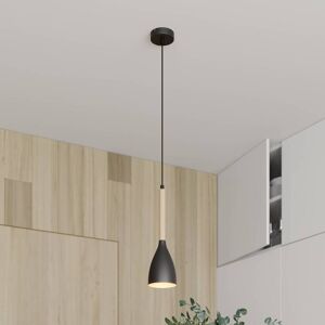 Luminex Muza Modern Taklampa - E27, Svart/Ljus Brun Luminex Muza Modern Taklampa - E27, Svart/Ljus Brun