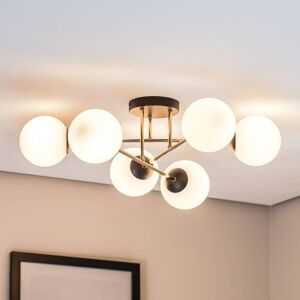Emibig Magnum 1233/6 Taklampa - 6 Opalglas Skärmar Emibig Magnum 1233/6 Taklampa - 6 Opalglas Skärmar