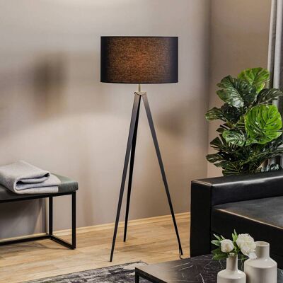 Golvlampa Tago Euluna, Svart, Vardagsrum / matsal, Metall, Modern, Golvlampa Golvlampa Tago Euluna, Svart, Vardagsrum / matsal, Metall, Modern, Golvlampa
