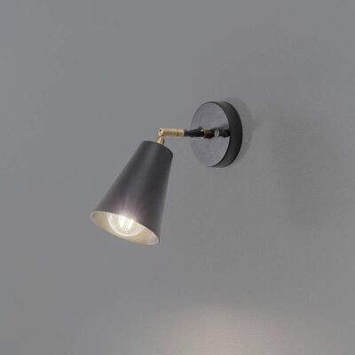 Vägglampa Evander Opviq, dimbar, Svart, Vardagsrum / matsal, Metall, Vägglampa, vägglampa inomhus Vägglampa Evander Opviq, dimbar, Svart, Vardagsrum / matsal, Metall, Vägglampa, vägglampa inomhus