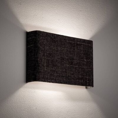 Euluna Vägglampa Amarela B Nowodvorski Lighting, dimbar, Svart, Vardagsrum / matsal, Textil / tyger / siden, Modern, Vägglampa, vägglampa inomhus Euluna Vägglampa Amarela B Nowodvorski Lighting, dimbar, Svart, Vardagsrum / matsal, Textil / tyger / siden, Modern, Vägglampa, vägglampa inomhus