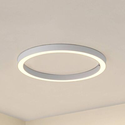 LED taklampa Neor Lucande, dimbar, Vitt / opal, Hall, Metall, Modern, LED-taklampa LED taklampa Neor Lucande, dimbar, Vitt / opal, Hall, Metall, Modern, LED-taklampa
