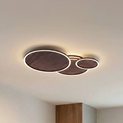 Taklampa Orven Lucande, dimbar, Svart, Vardagsrum / matsal, Metall, Modern, Taklampa Taklampa Orven Lucande, dimbar, Svart, Vardagsrum / matsal, Metall, Modern, Taklampa