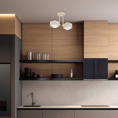 Taklampa Mado Argon, dimbar, Creme / bärnsten, Vardagsrum / matsal, Metall, Modern, Taklampa Taklampa Mado Argon, dimbar, Creme / bärnsten, Vardagsrum / matsal, Metall, Modern, Taklampa