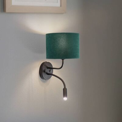 Vägglampa Roller Duolla, Svart, Vardagsrum / matsal, Metall, Vägglampa, vägglampa inomhus Vägglampa Roller Duolla, Svart, Vardagsrum / matsal, Metall, Vägglampa, vägglampa inomhus