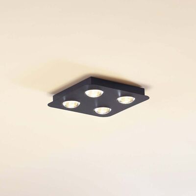 Taklampa Jyla Lindby, dimbar, Svart, Hall, Metall, Modern, Taklampa Taklampa Jyla Lindby, dimbar, Svart, Hall, Metall, Modern, Taklampa