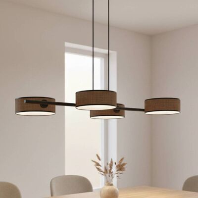 Hänglampa Drumz 4 EMIBIG LIGHTING, dimbar, Brun / rost, Vardagsrum / matsal, Metall, Modern, Pendellampa Hänglampa Drumz 4 EMIBIG LIGHTING, dimbar, Brun / rost, Vardagsrum / matsal, Metall, Modern, Pendellampa